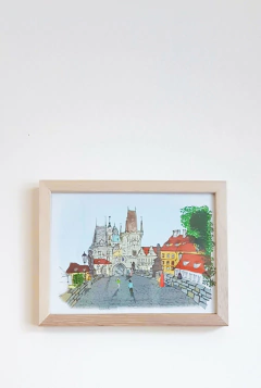 Ilustracion Puente de Carlos