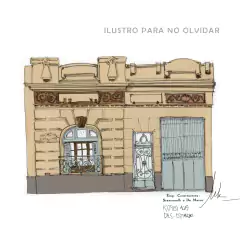 Postales de la arquitectura demolida o en riesgo en apoyo a Ilustro para no olvidar - comprar online