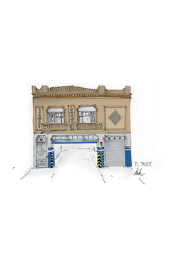 ilustración art deco