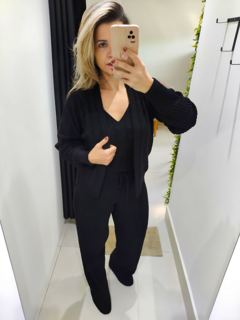 conjunto feminino tricot 