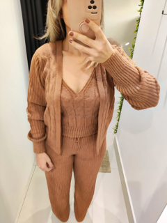 conjunto feminino tricot