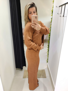 conjunto feminino tricot