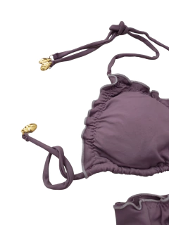 biquíni empina bumbum ripple cortininha roxo violeta 