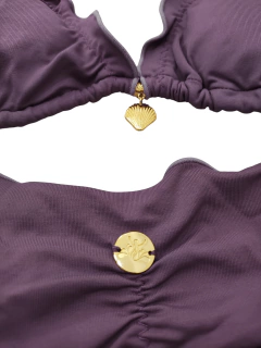 biquíni empina bumbum ripple cortininha roxo violeta 