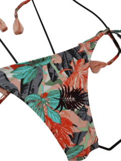 Biquíni Estampado Calcinha de Amarrar - Uva Rosa Boutique 
