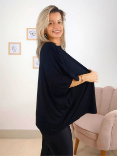 Blusa Big Plissada - Uva Rosa Boutique 