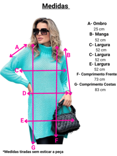 blusa tricot gola alta 