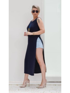 regata feminina preta 