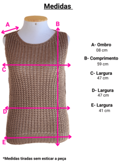 colete tricot 