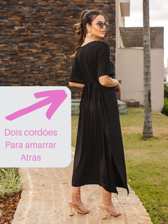 vestido longo casual