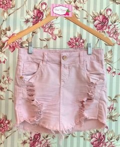 saia jeans curta