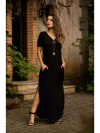 vestido preto longo 