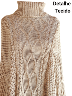 poncho tricot 