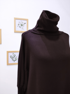 blusa tricot gola alta 