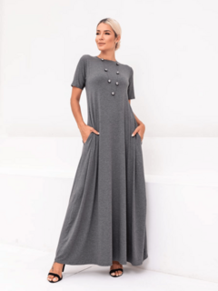 vestido-longo-cinza-escuro