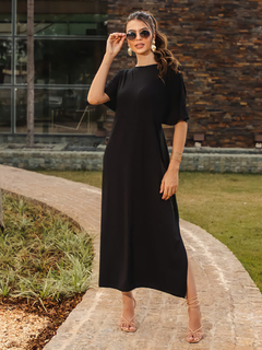 vestido longo casual