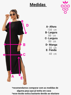 vestido longo casual