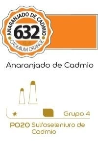 Oleo alba G4 x 18ml. (632) Anaranjado de cadmio