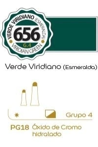 Oleo alba G4 x 18ml. (656) Verde viridiano