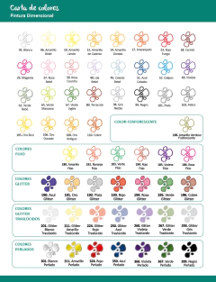 Dimensional eterna glitter x 40ml. Amarillo traslucido - comprar online