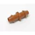 CONEXÃO 8MM EM LINHA MARROM J8 - UNIDADE - ELGO - 1321