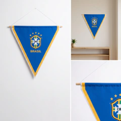 FLAMULA DECORATIVA TORCIDA BRASIL - Studio Make