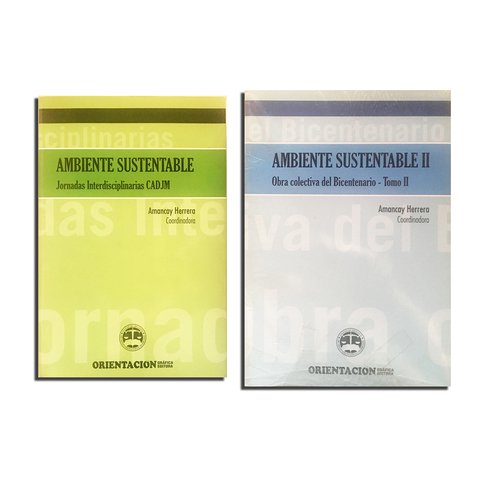 AMBIENTE SUSTENTABLE 1 Y 2 (combo 3 tomos)