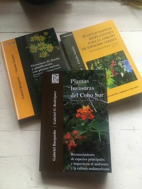 COLECCION BURGUENO - INTRODUCCION AL PAISAJE NATURAL (3 LIBROS)