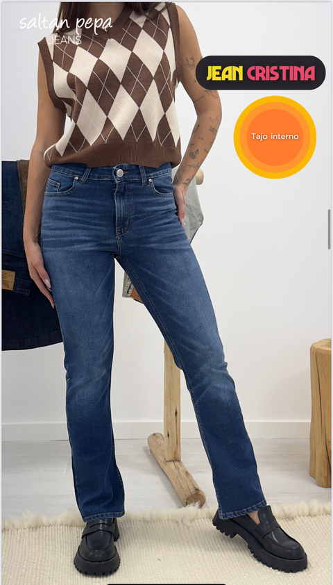 JEANS CRISTINA SALTAN PEPA