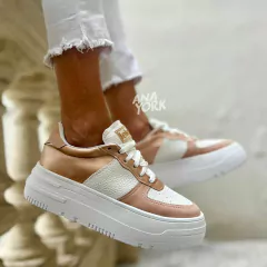 Zapatilla doble plataforma - online store