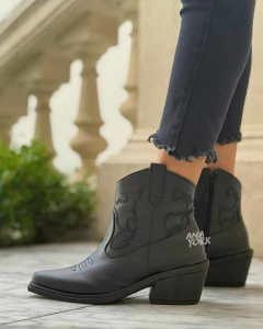 Texana caña media bordada - online store