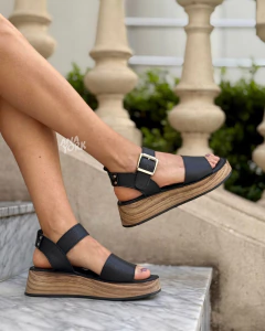 Sandalia de cuero base eva - comprar online