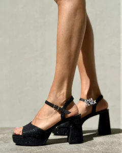 Sandalia de vestir taco cuadrado - ANA YORK