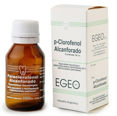 P-Clorofenol Alcanforado x 20ml EGEO