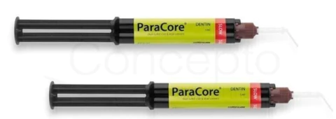 Cemento dual de resina radiopaco, PARACORE, 2 jgas x 5ml + 20 tips. COLTENE