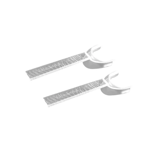 FOTODENTAL ABRE BOCA "V" Cristal CHICO (kit x 2 unidades)