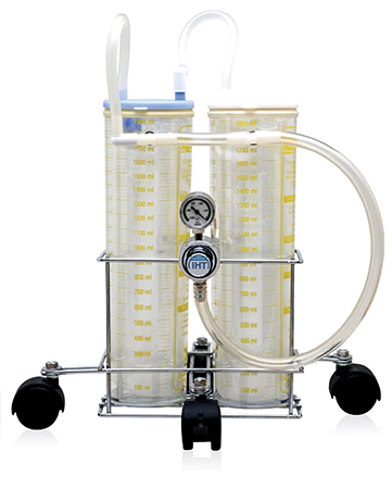 carro porta canister doble IHT + 2 canister de 2lts