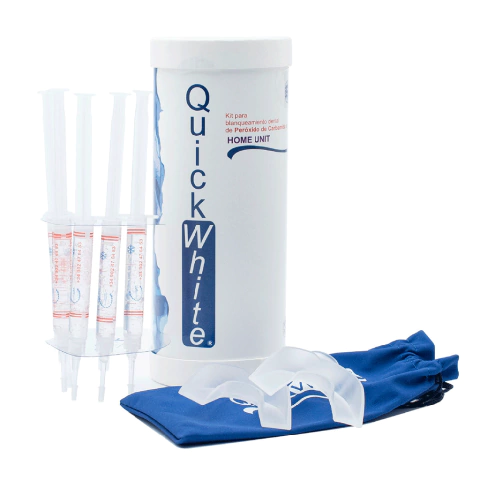 Blanqueador al 22% x 5u + 2 Cubeta termomoldeable. QUICKWHITE