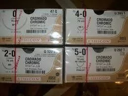 CATGUT CROMICO 0 C/AGUJA ETHICON AR802T