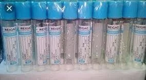 TUBOS COAGULACION CON CITRATO DE SODIO 3.20%x 9ML (16X100) x 100unid. al Vacio WEISGAO