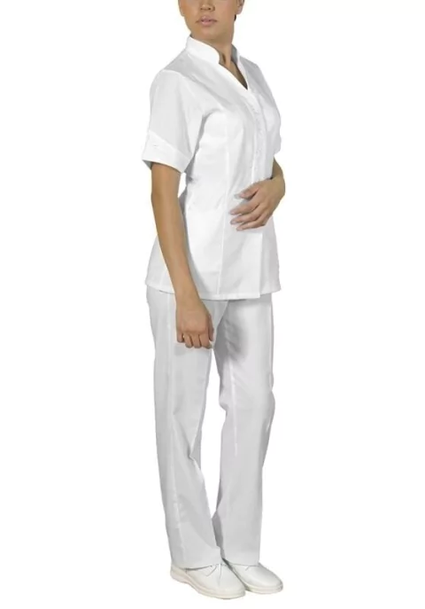 AMBO EN TELA ARCIEL INTA CUELLO SOLAPA 3 BOLSILLOS Y PANTALON NAUTICO