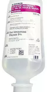 Solucion dextrosa al 5% en agua sachet x 500cc caja x 20 unidades bbraun