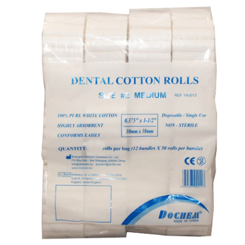 Algodón en rollos x 500u DOCHEM