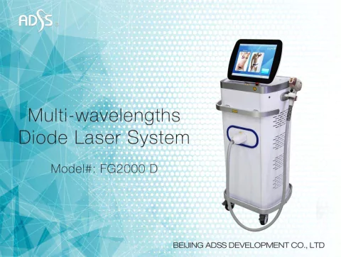 FG2000 NUEVO EQ. LASER DIODO DEPILACION DEFINITIVA