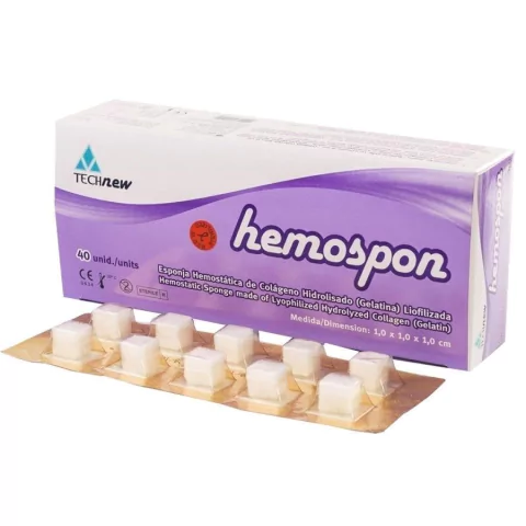 HEMOSTATICO HEMOSPON ESPONJA Blister x 10