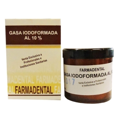 GASA IODOFORMADA AL 10% 5X5CM