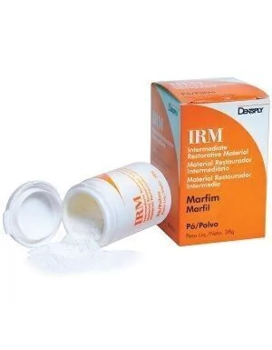 CEMENTO A BASE OXIDO ZINC Y EUGENOL IRM POLVO 38GR DENSTPLY