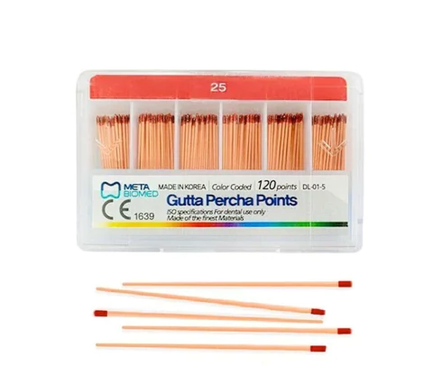 CONO DE GUTTA META Mega 454-25 x 120 unidades