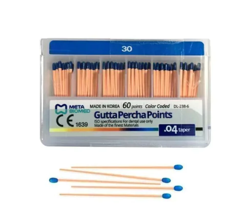 Conos con Gutta Taper Especial 04 30 caja x 60 unidades META