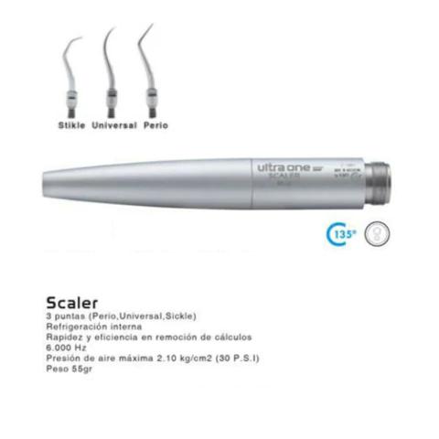 Cavitador Neumatico Scaler Ultra One Con Acople Borden